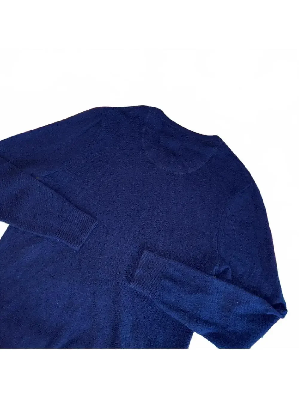 1901 100% Cashmere $115 Men's M Navy Blue Sweater 100% Cashmere Sweater Soft